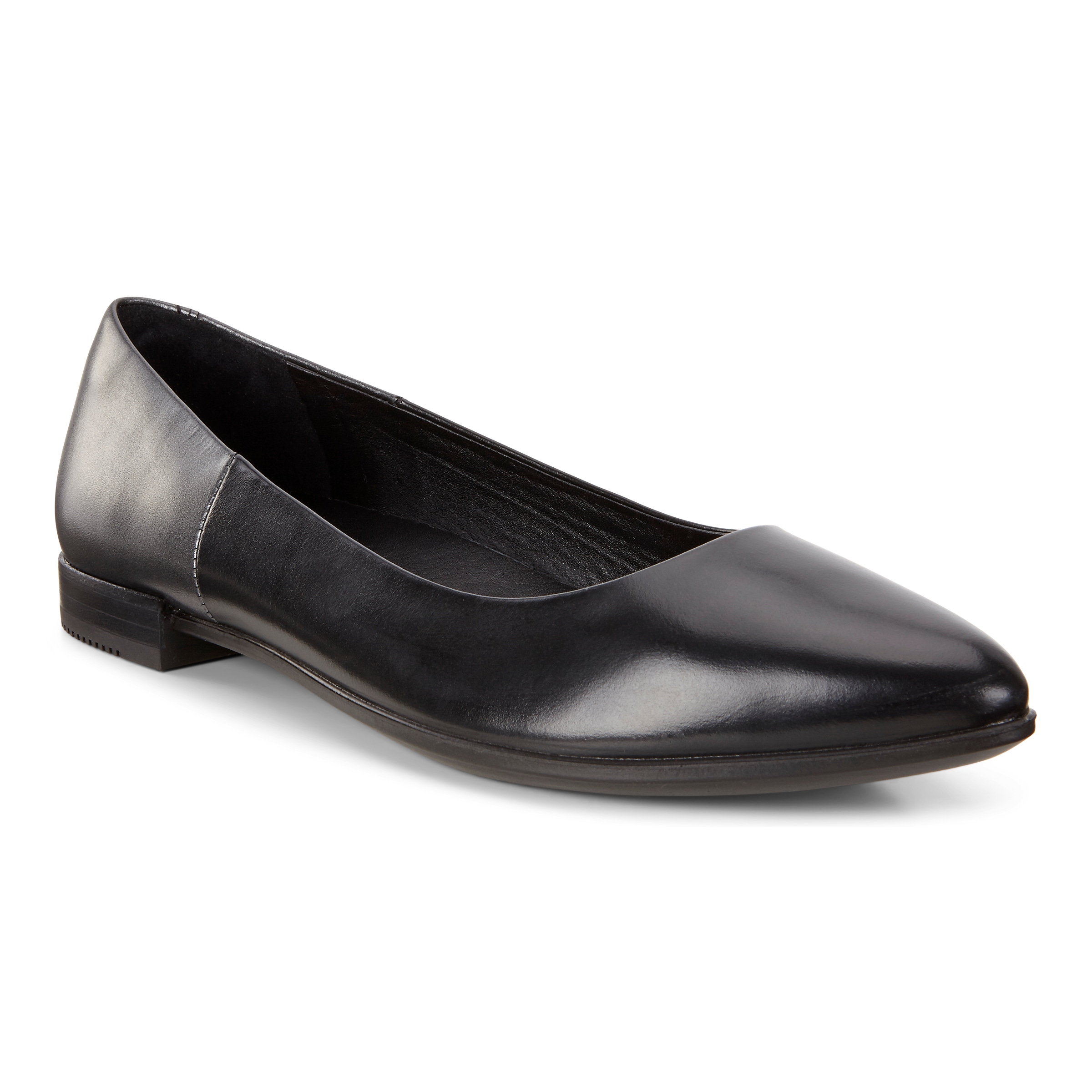 ECCO Women Shape Pointy Ballerina Loafer - Beige - Main