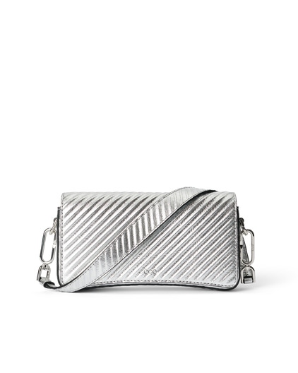 Image 117: ECCO SMALL PINCH BAG - Silver - Main