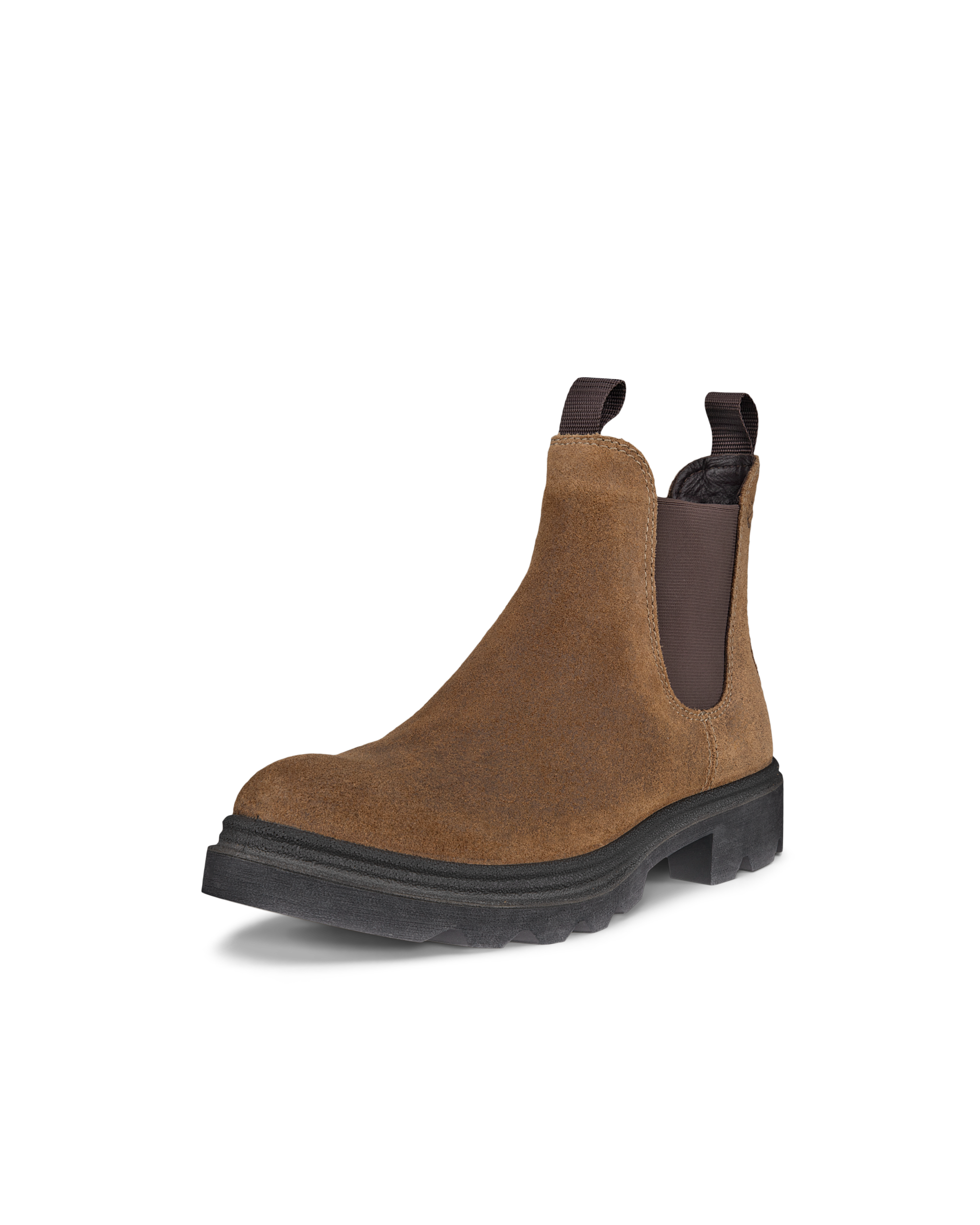 ECCO Grainer Womens Leather Chelsea Boot - Brown - Main