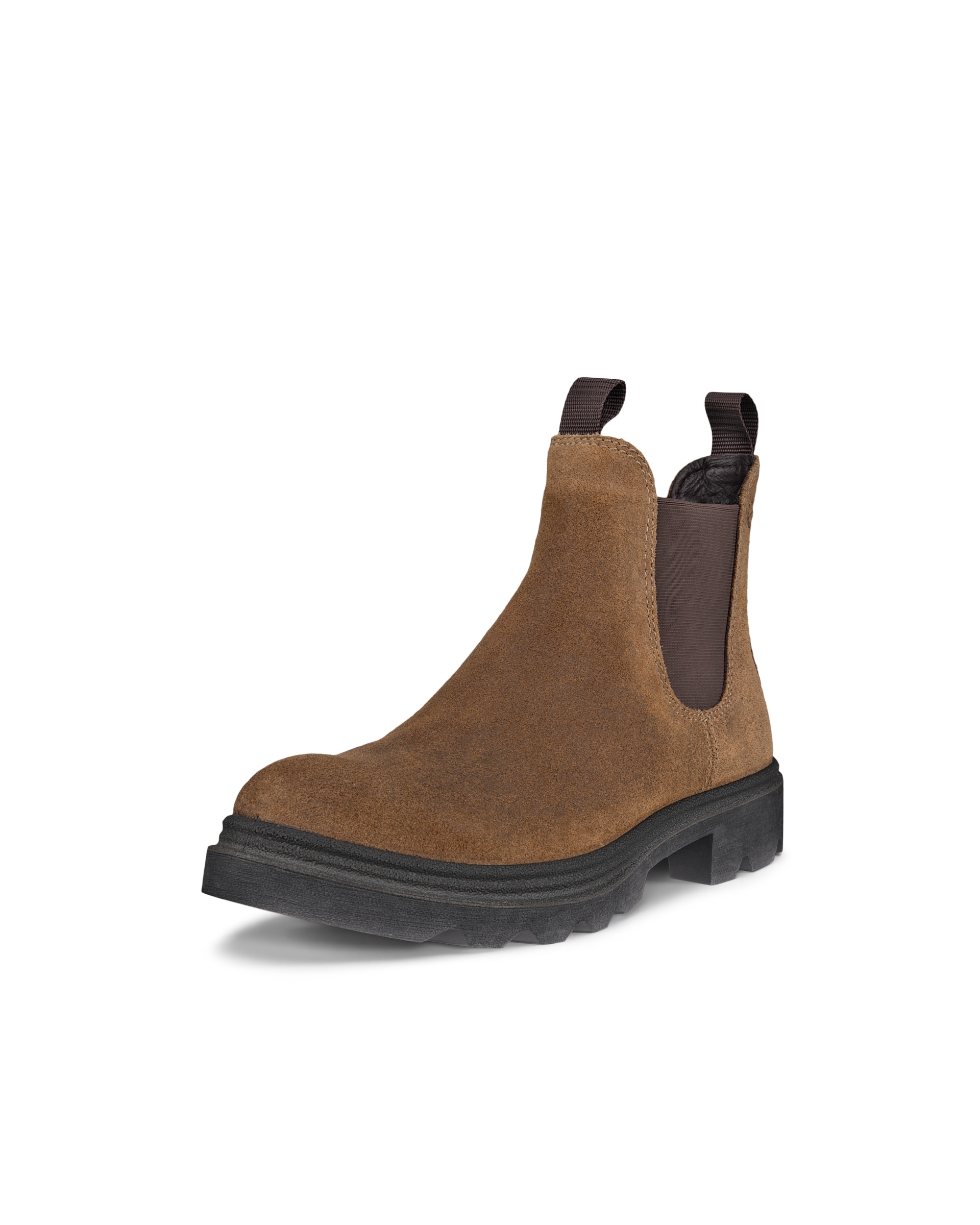 ECCO Grainer Womens Leather Chelsea Boot - Brown - Main