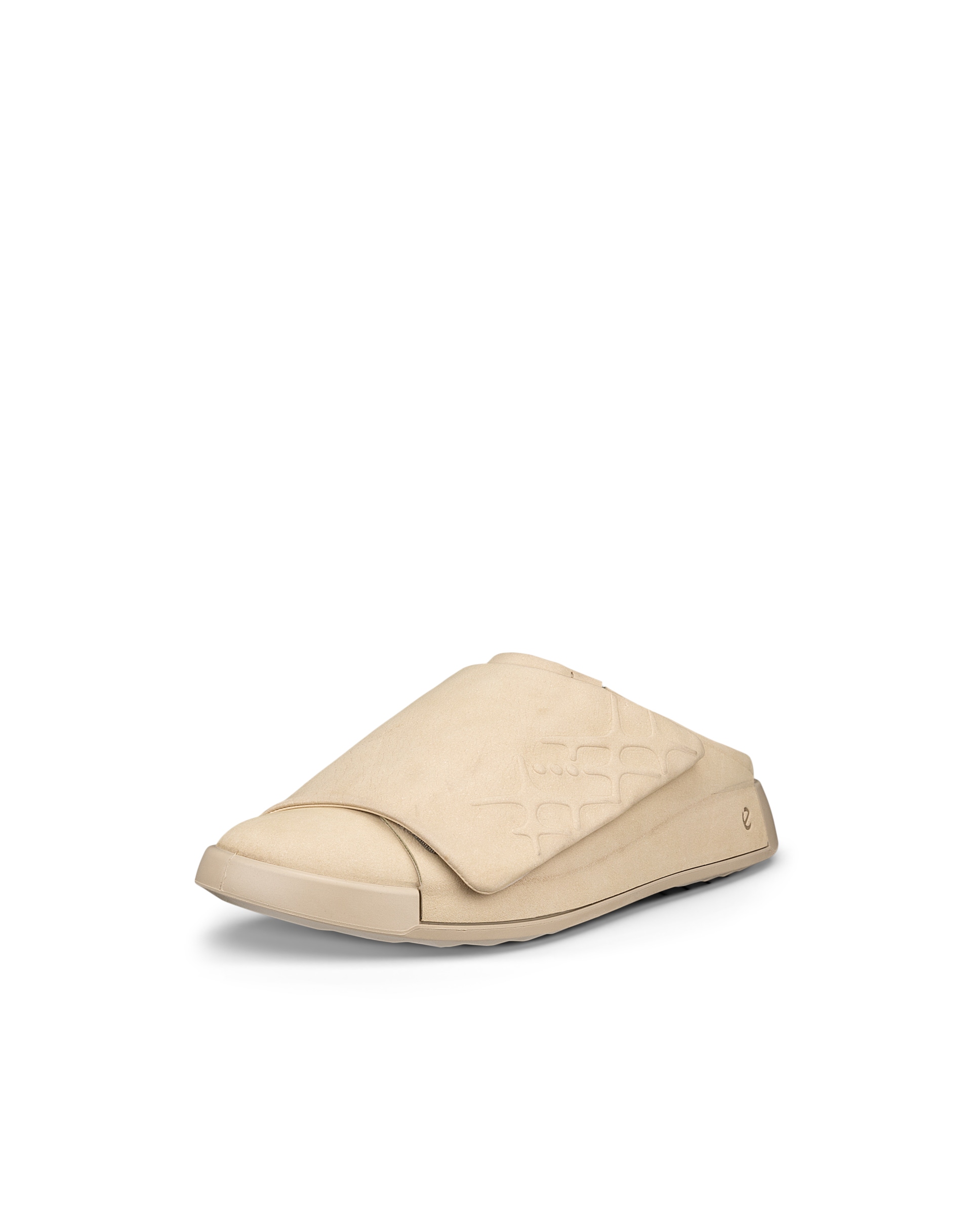 ECCO® Cozmo mules en cuir pour homme - Beige - Main