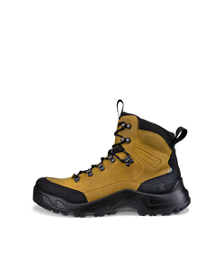 Botas de montaña impermeable de nobuk ECCO® Offroad para hombre - Amarillo - Outside