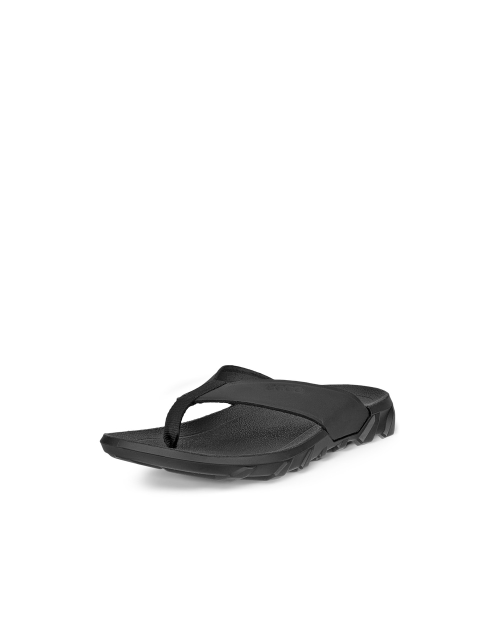 Chanclas de piel ECCO® MX Flipsider unisex - Negro - Main