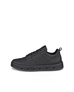 ECCO® Street 720 Gore-Tex-iga nahast vabaajajalats naistele - Purpurne - Outside