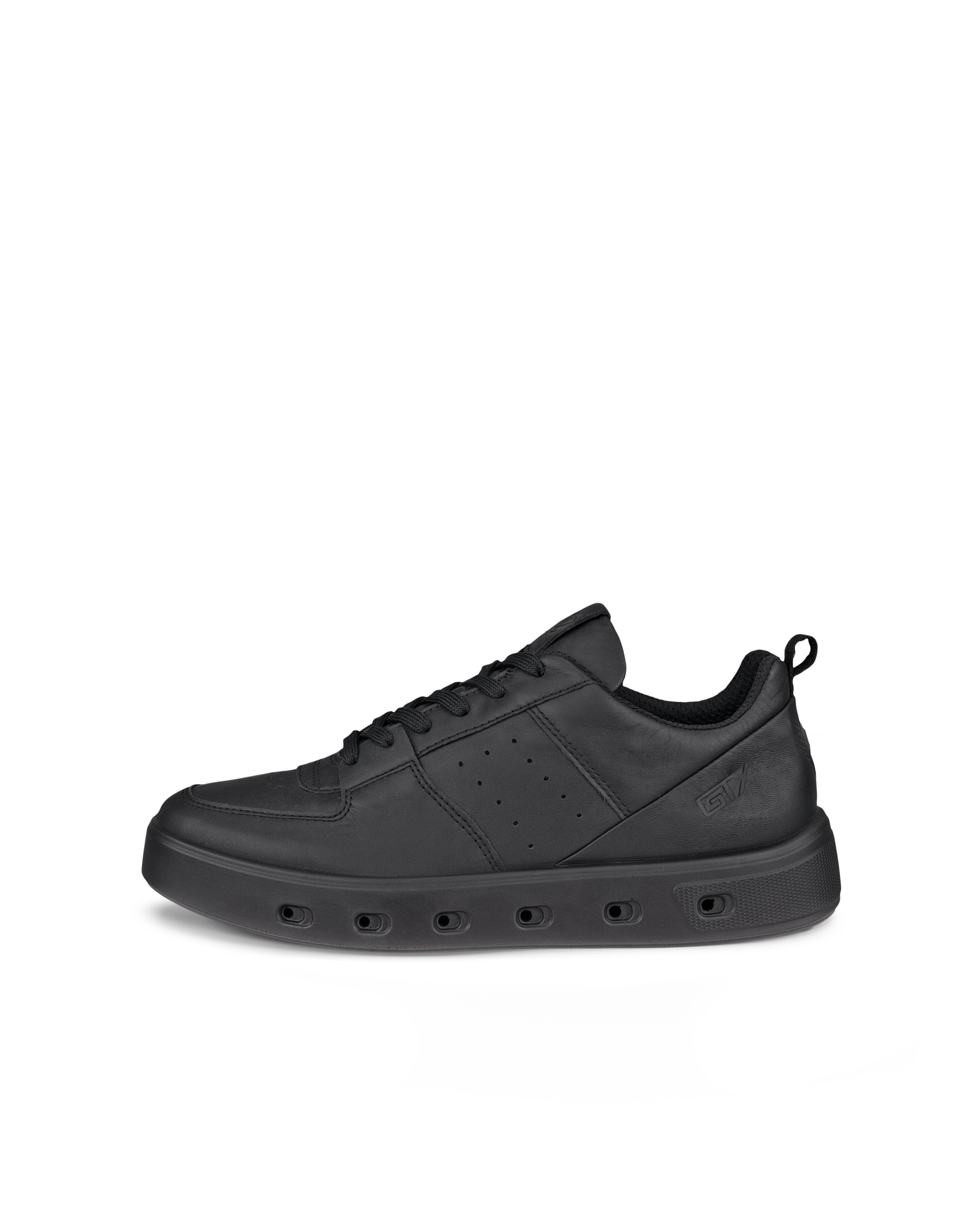 ECCO® Street 720 baskets en cuir Gore-Tex pour femme - Noir - Outside