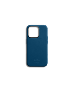 ECCO® X Bellroy 6.1" 15 Pro coques de téléphone en cuir - Bleu - Main