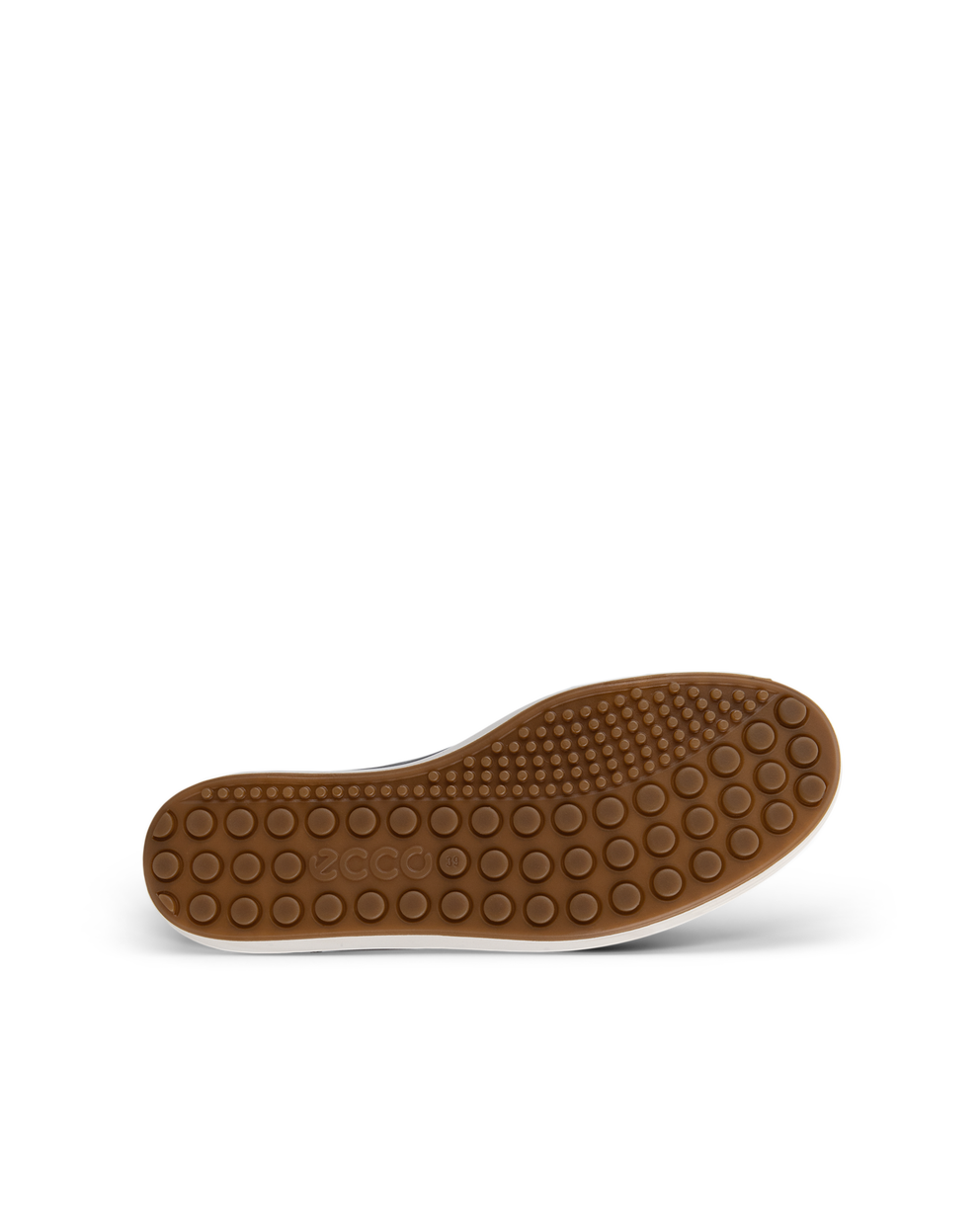 Women's ECCO® Soft 7 Leather Sneaker - Brown - Sole