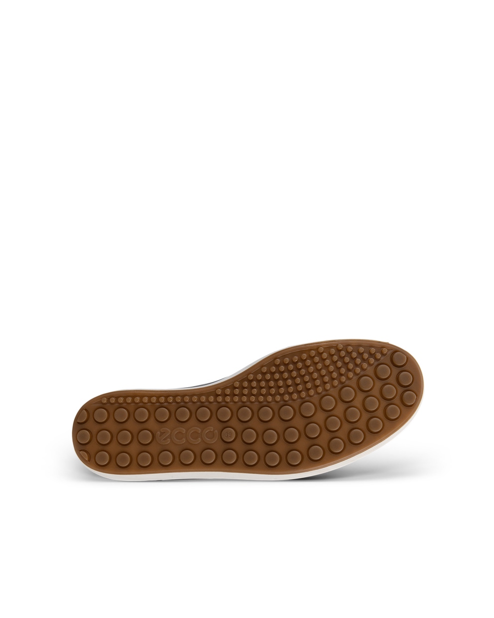 Women's ECCO® Soft 7 Leather Sneaker - Brown - Sole