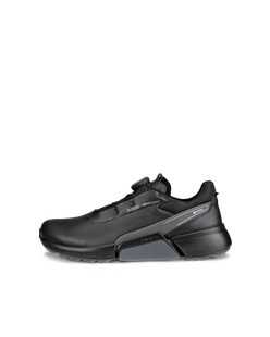 Ladies ECCO® Golf Biom H4 Leather Gore-Tex Shoe - Black - Outside