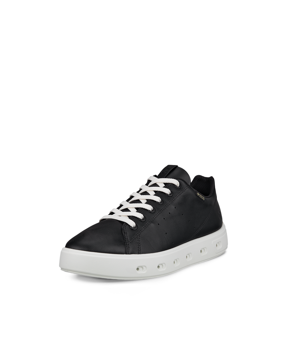 ECCO® Street 720 baskets en cuir Gore-Tex pour femme - Noir - Main