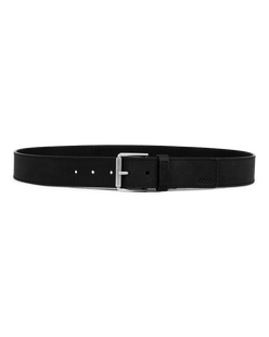 ECCO® Ceinture en cuir pour homme - Noir - Main