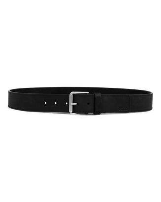 Men's ECCO® Leather Belt - Black - Main