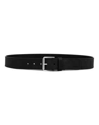 Men's ECCO® Leather Belt - Black - Main