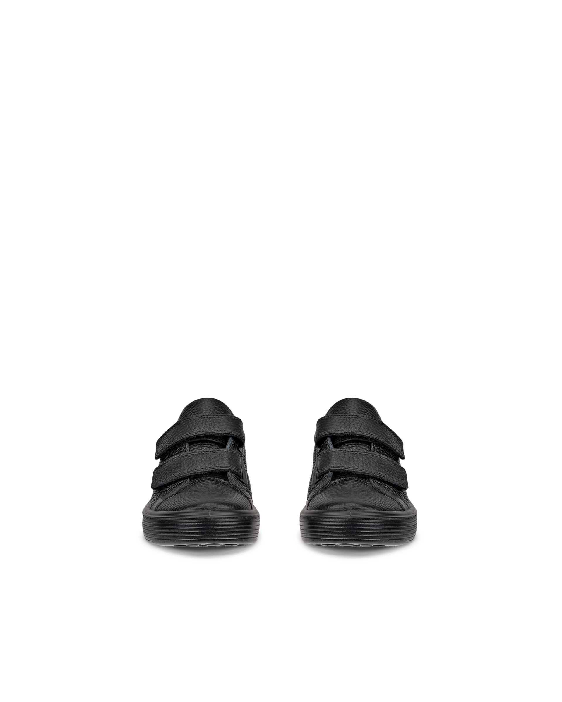 Zapatillas de piel ECCO® Soft 60 para niño/a - Negro - Front pair
