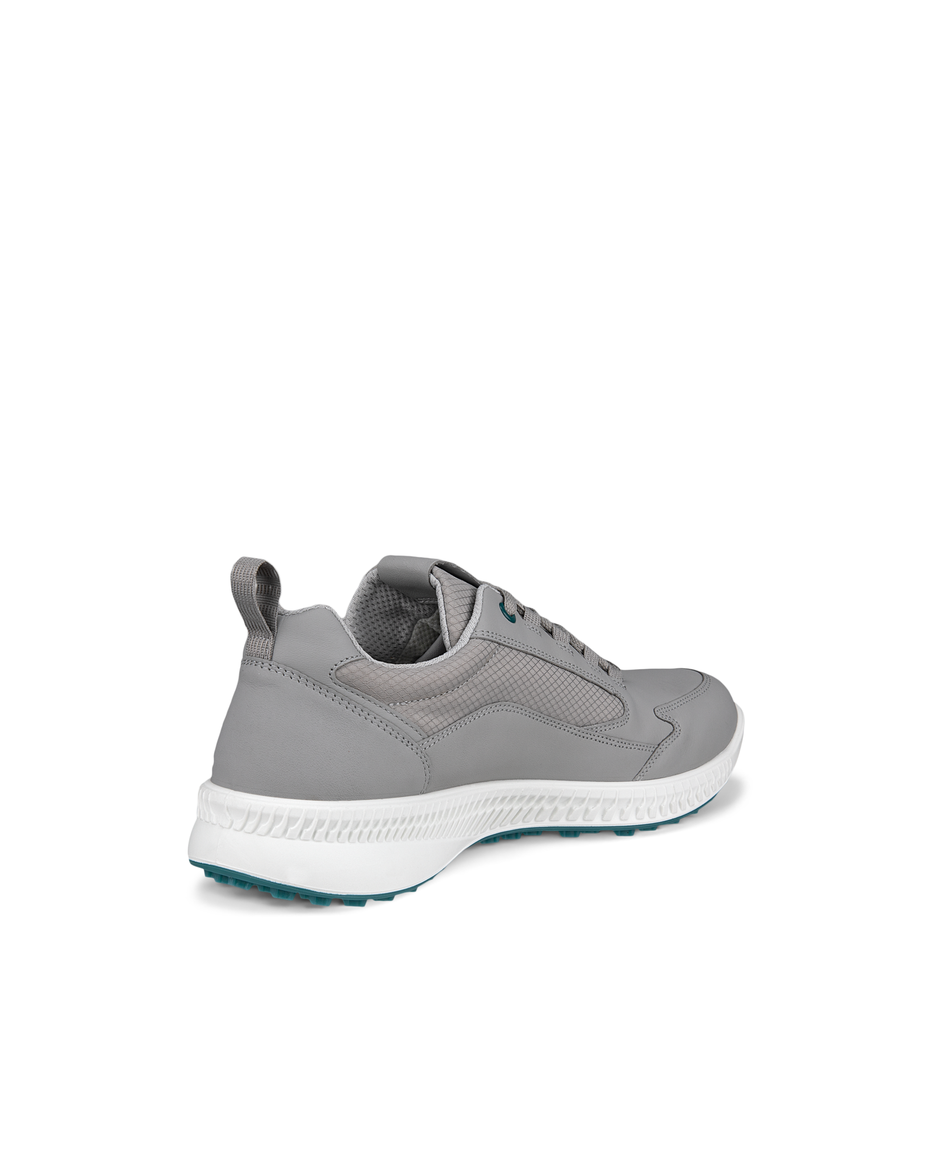 Men's ECCO® Golf S-Hybrid Leather Waterproof  Shoe - Grey - Back