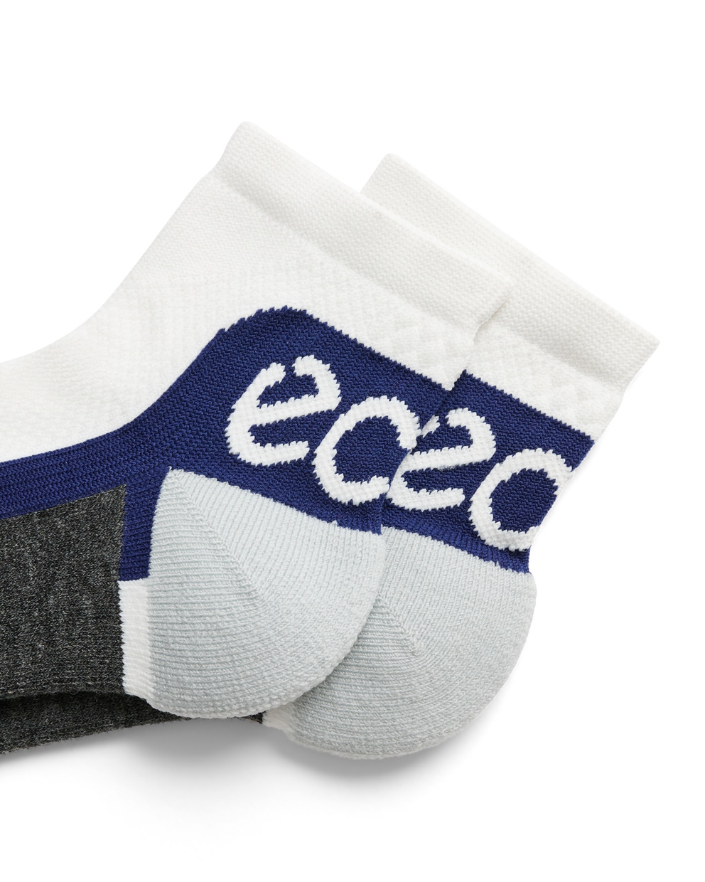 ECCO Performance Ankle Socks - White - Detail-1