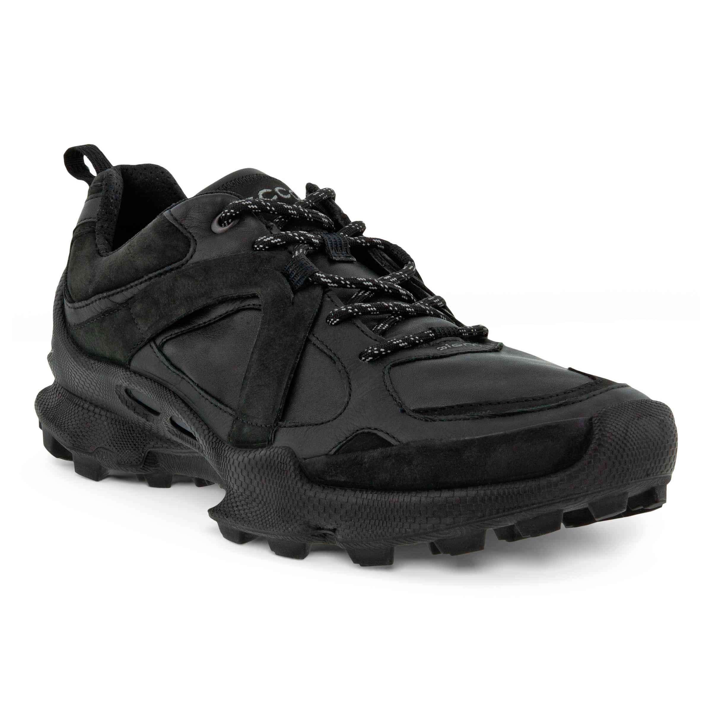 ECCO BIOM C Trail Low メンズ レザーアウトドアスニーカー - Black - Main