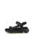 ECCO® Chunky Sandal nahast sandaalid naistele - Must - Outside