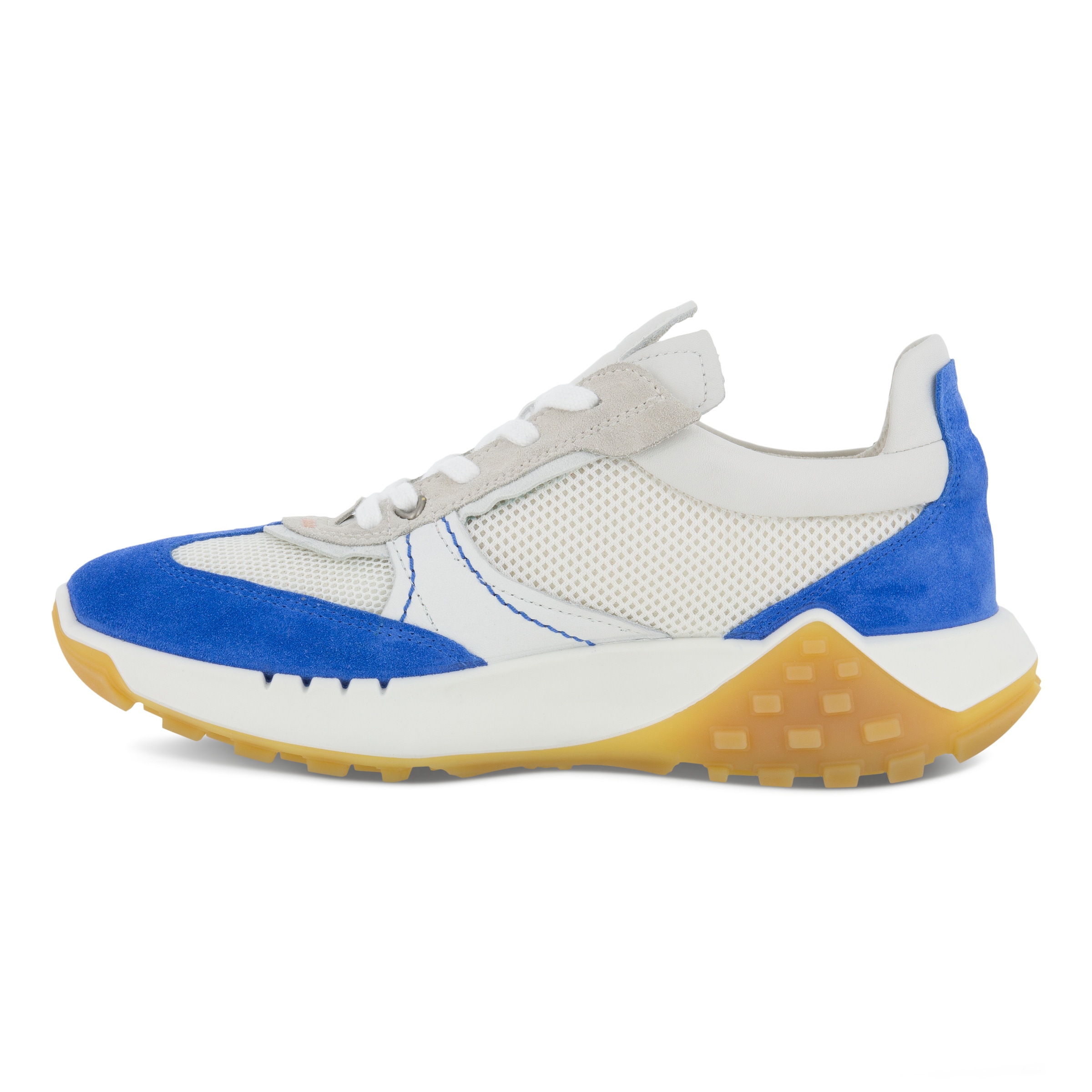 Zapatillas de tela ECCO® Retro Sneaker para mujer - Blanco - Inside