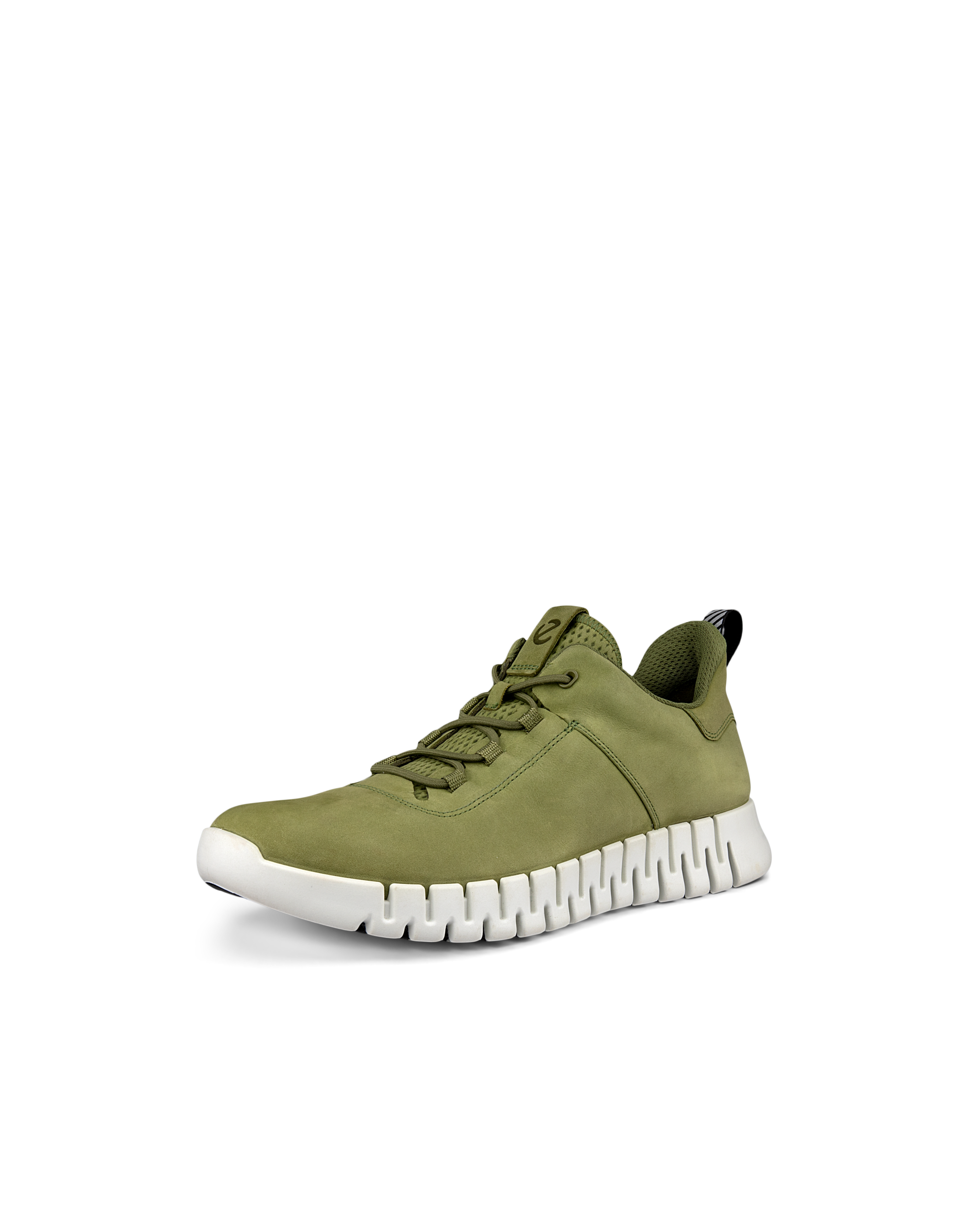 Men's ECCO® Gruuv Nubuck Sneaker - Green - Main