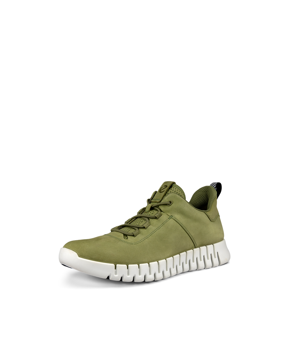 ECCO® Gruuv baskets en nubuck pour homme - Vert - Main