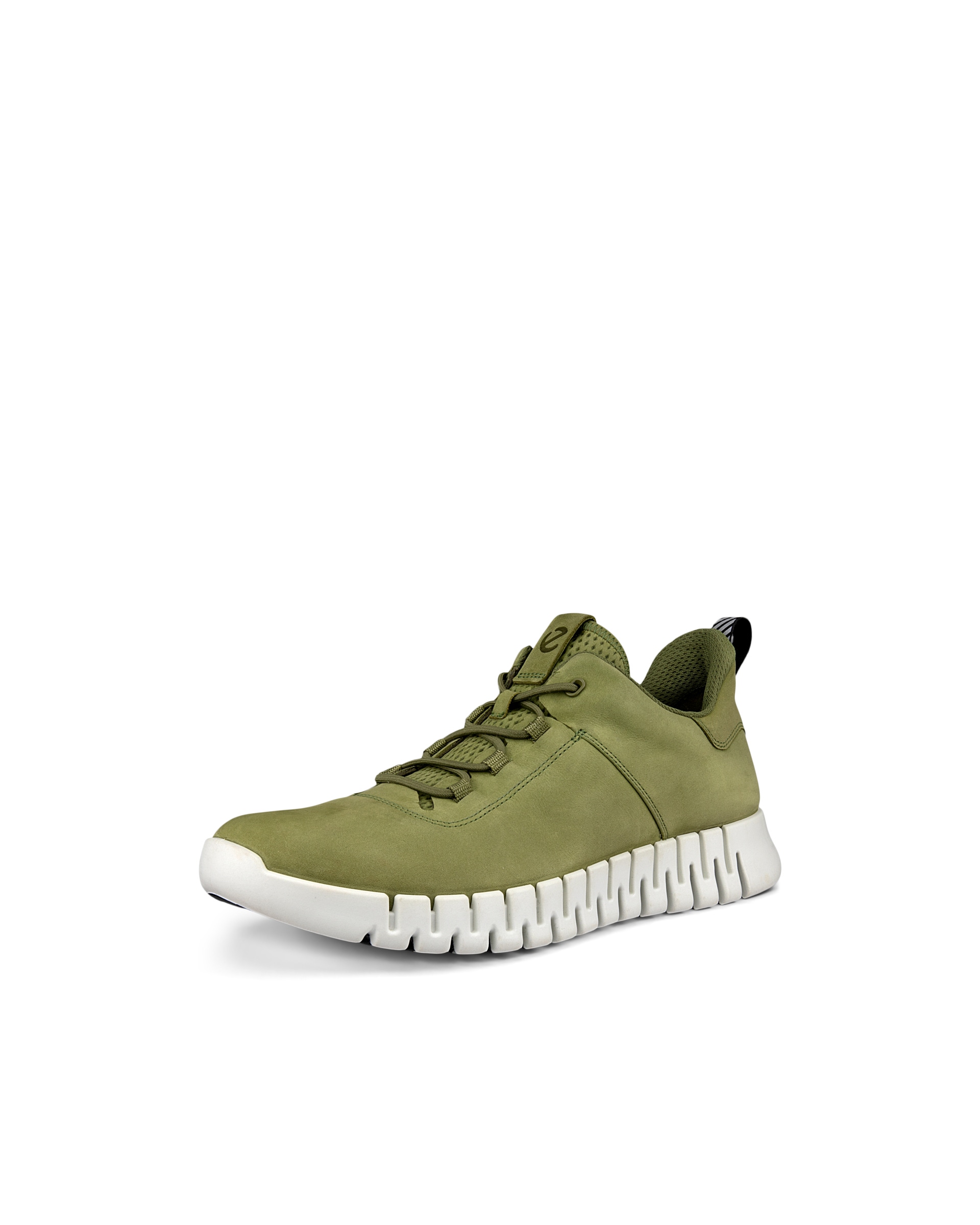 Men's ECCO® Gruuv Nubuck Sneaker - Green - Main