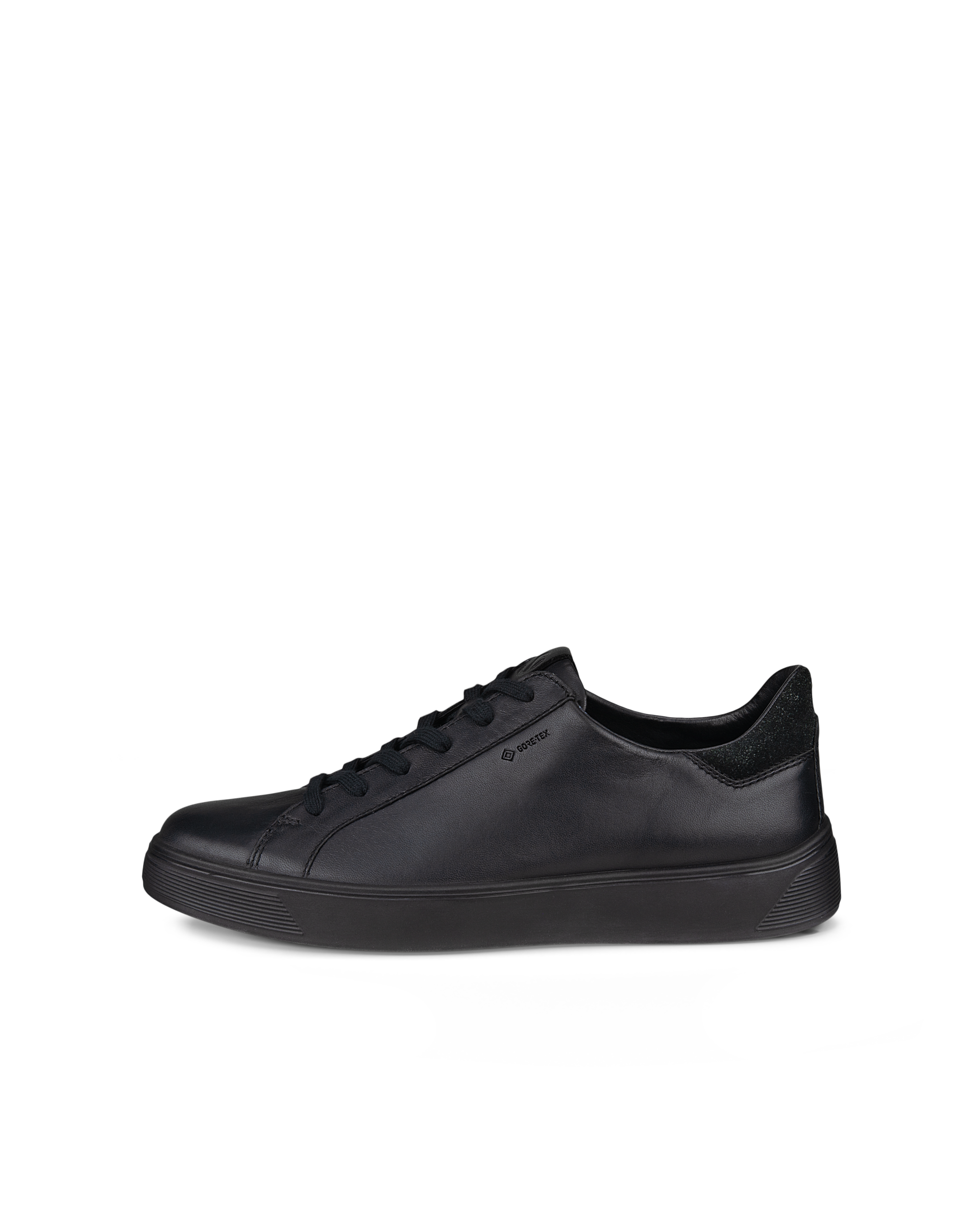Men's ECCO® Street Tray Leather Gore-Tex Sneaker | Black