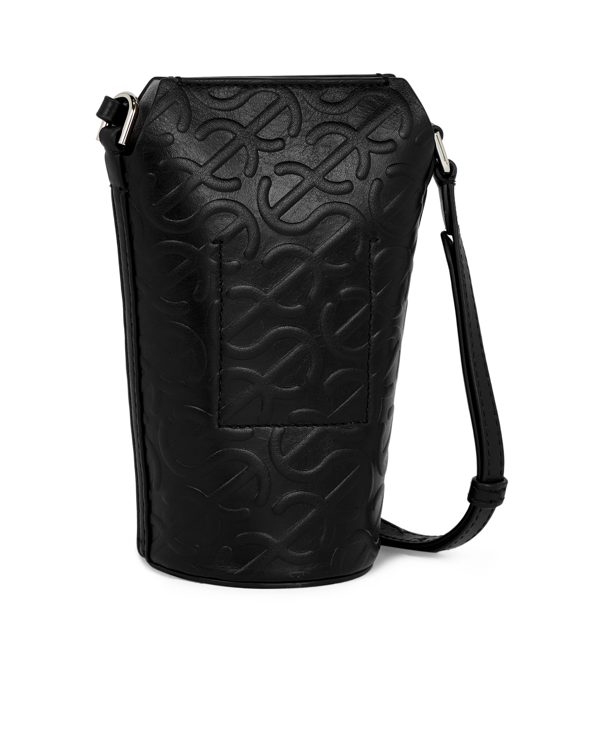 ECCO® Pot Wave Leather Crossbody Bag - Black - Back