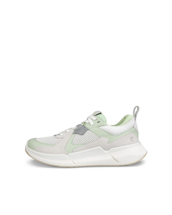 ECCO® Biom 2.2 baskets en cuir pour femme - Vert - Outside