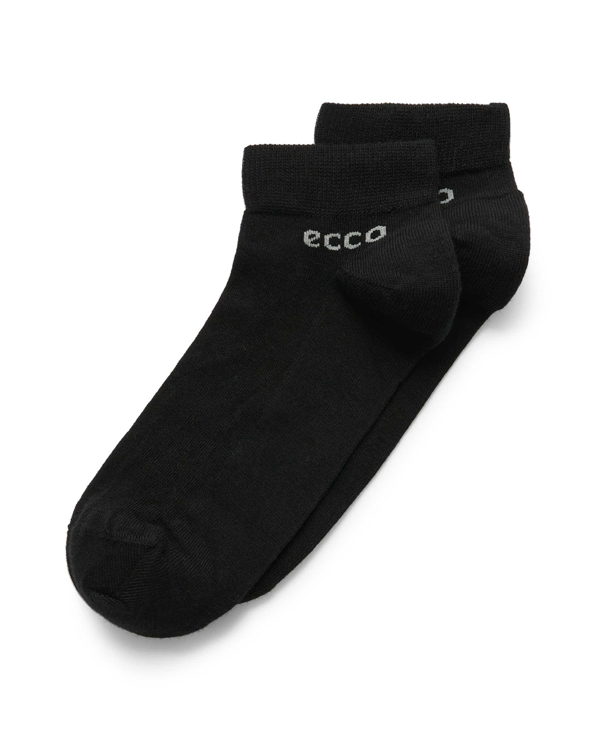 Unisex nízké ponožky (balení po 2 párech) ECCO® Longlife - Černá - Detail-2