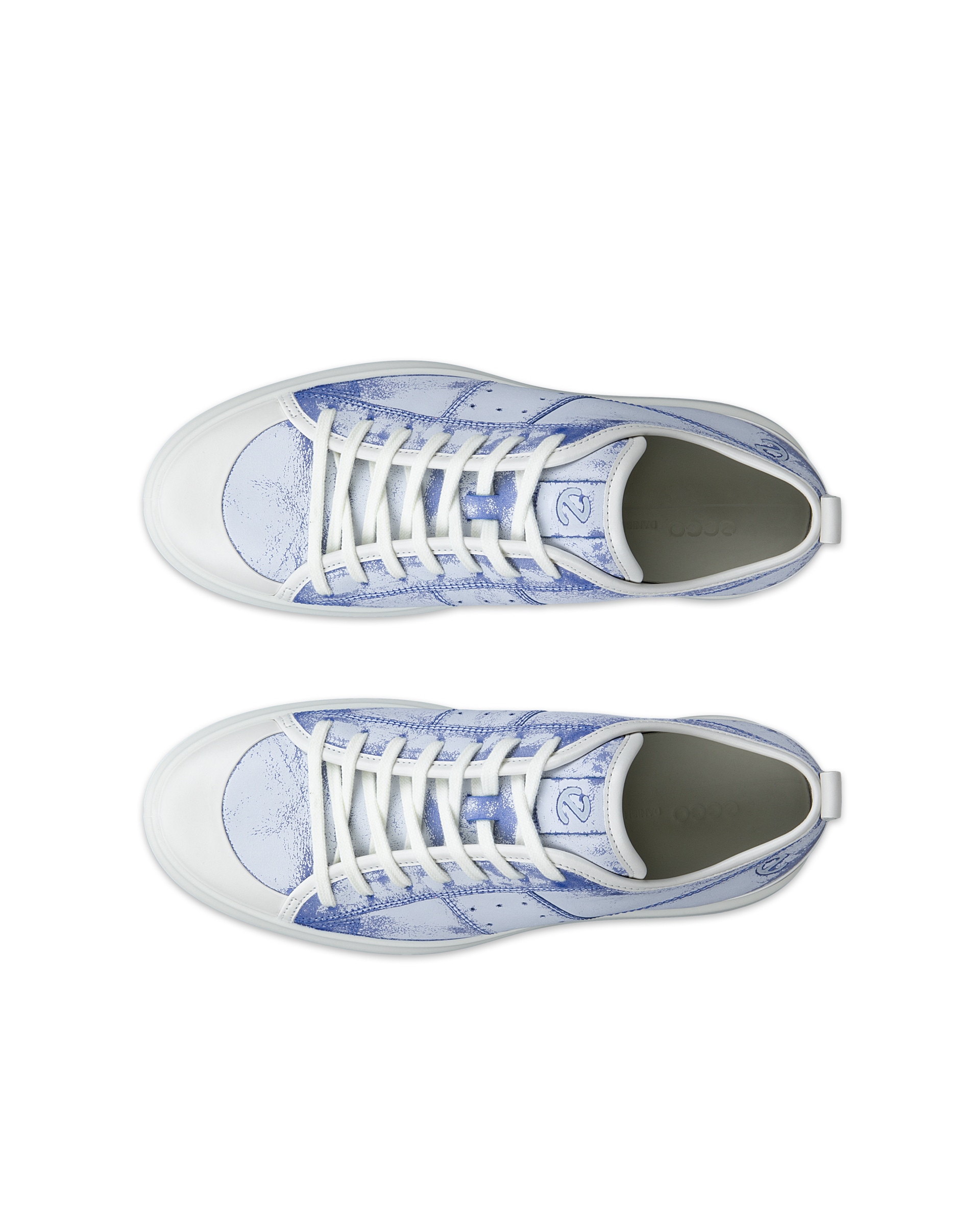 ECCO STREET ACE MEN'S SNEAKER - Blue - Top left pair