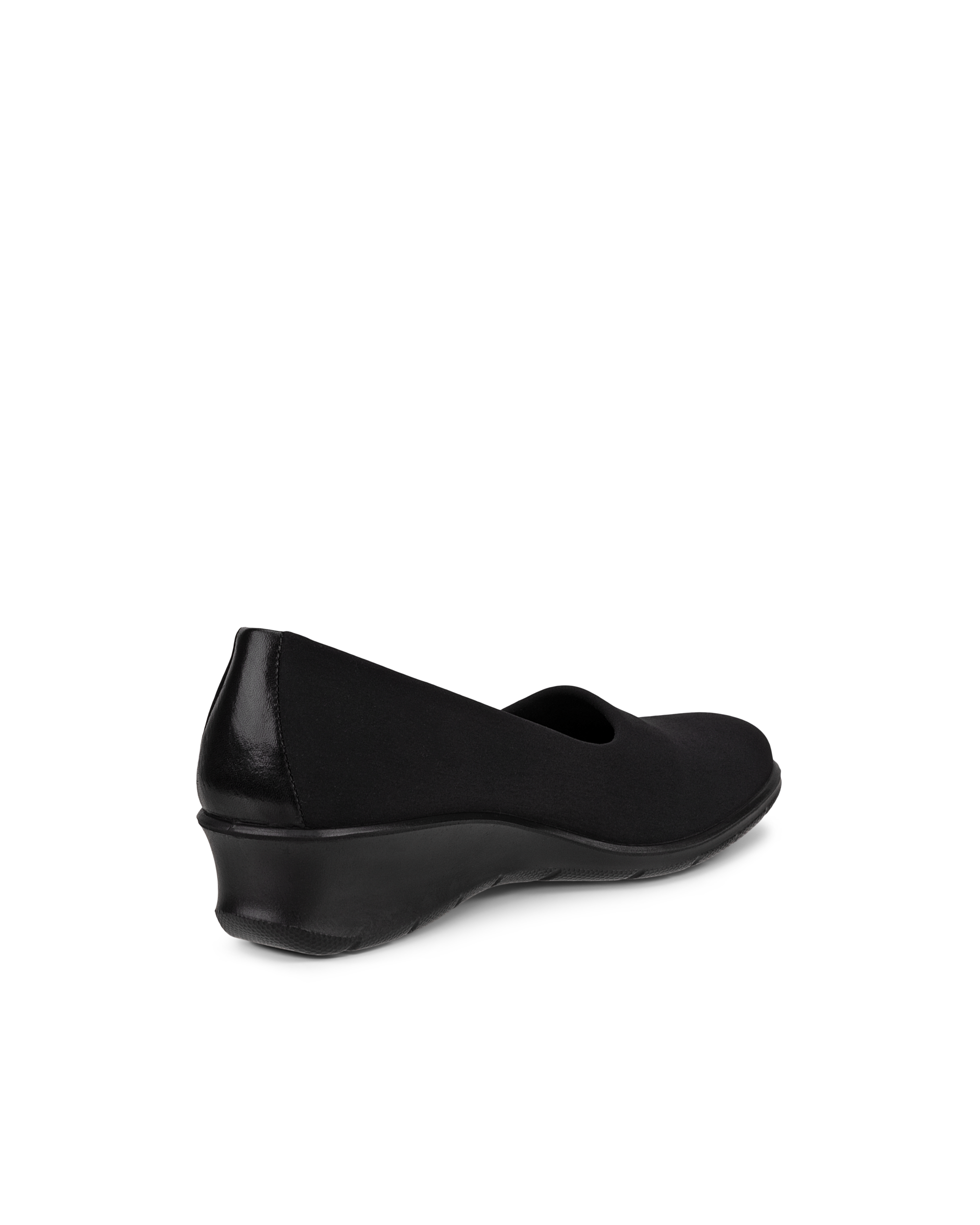 ECCO Women Felicia Stretch Slip-ons - Black - Back