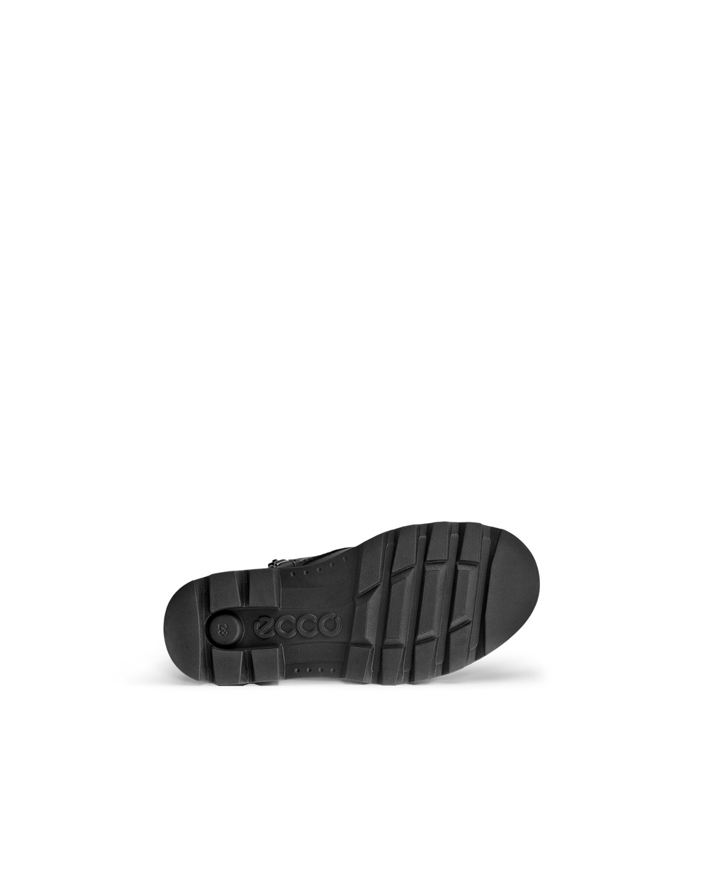 ECCO® Grainer nahast veekindlad saapad lastele - Must - Sole