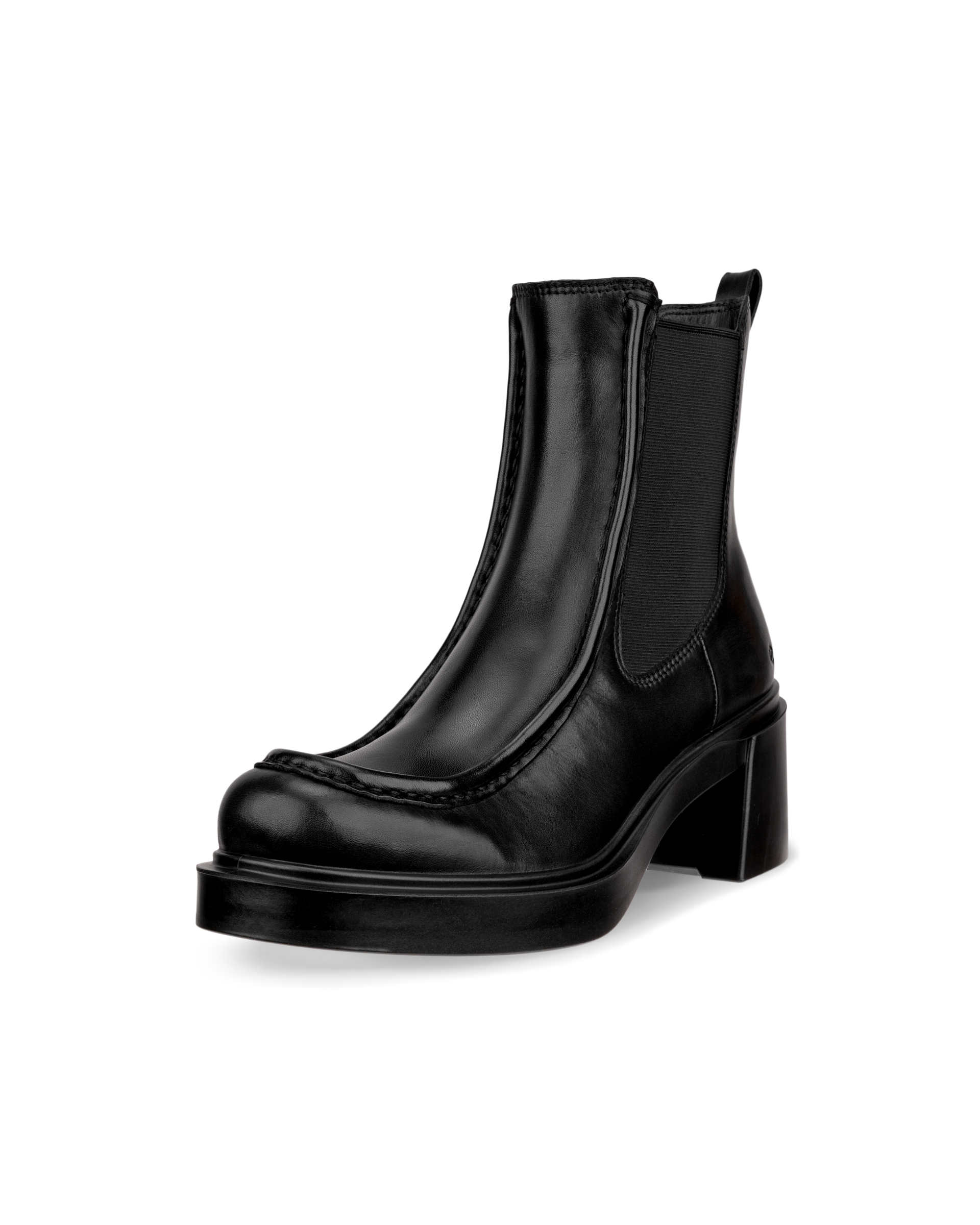 Women's ECCO® Metropole Seoul 45 Leather Chelsea Boot - Black - Main