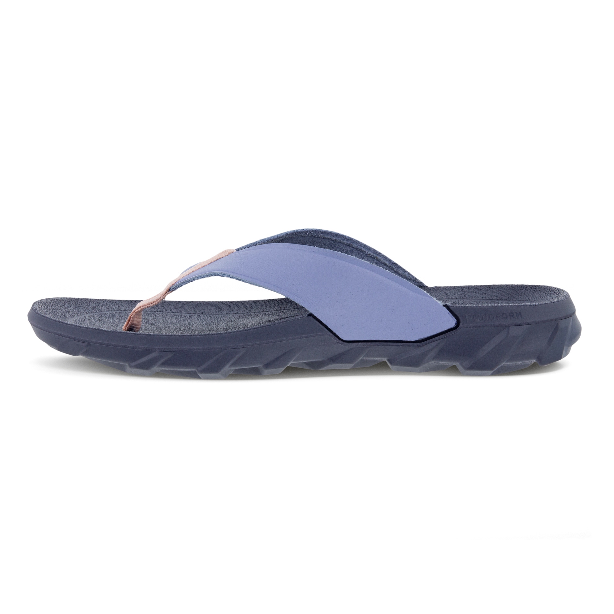 ECCO® MX Flipsider tong en cuir unisex - Bleu - Inside