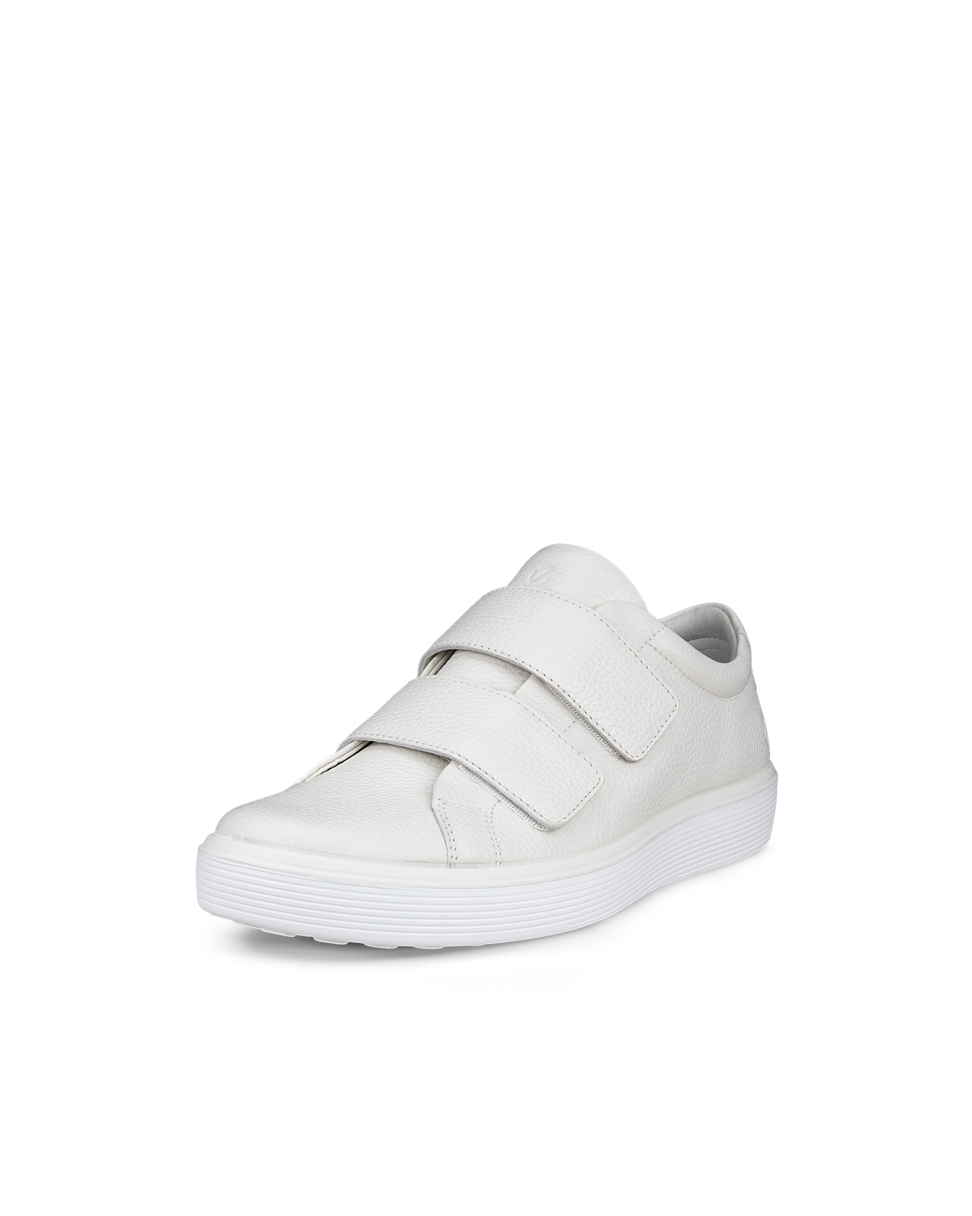 Men's ECCO® Soft 60 Leather Sneaker - White - Main