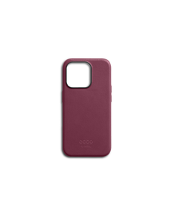 ECCO® X Bellroy 6.7" 15 Pro Max coques de téléphone en cuir - Rouge - Main