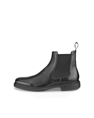 Men's ECCO® Helsinki 2 Leather Chelsea Boot - Black - Outside