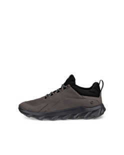 Zapatillas de montaña nobuk ECCO® MX para hombre - Gris - Outside