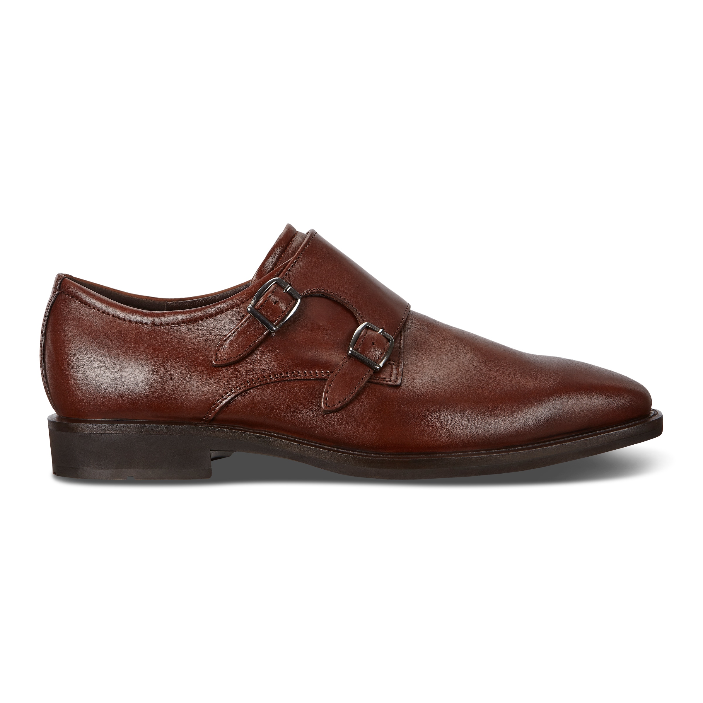 ECCO Calcan Men's Dress Shoe - Brown - Outside