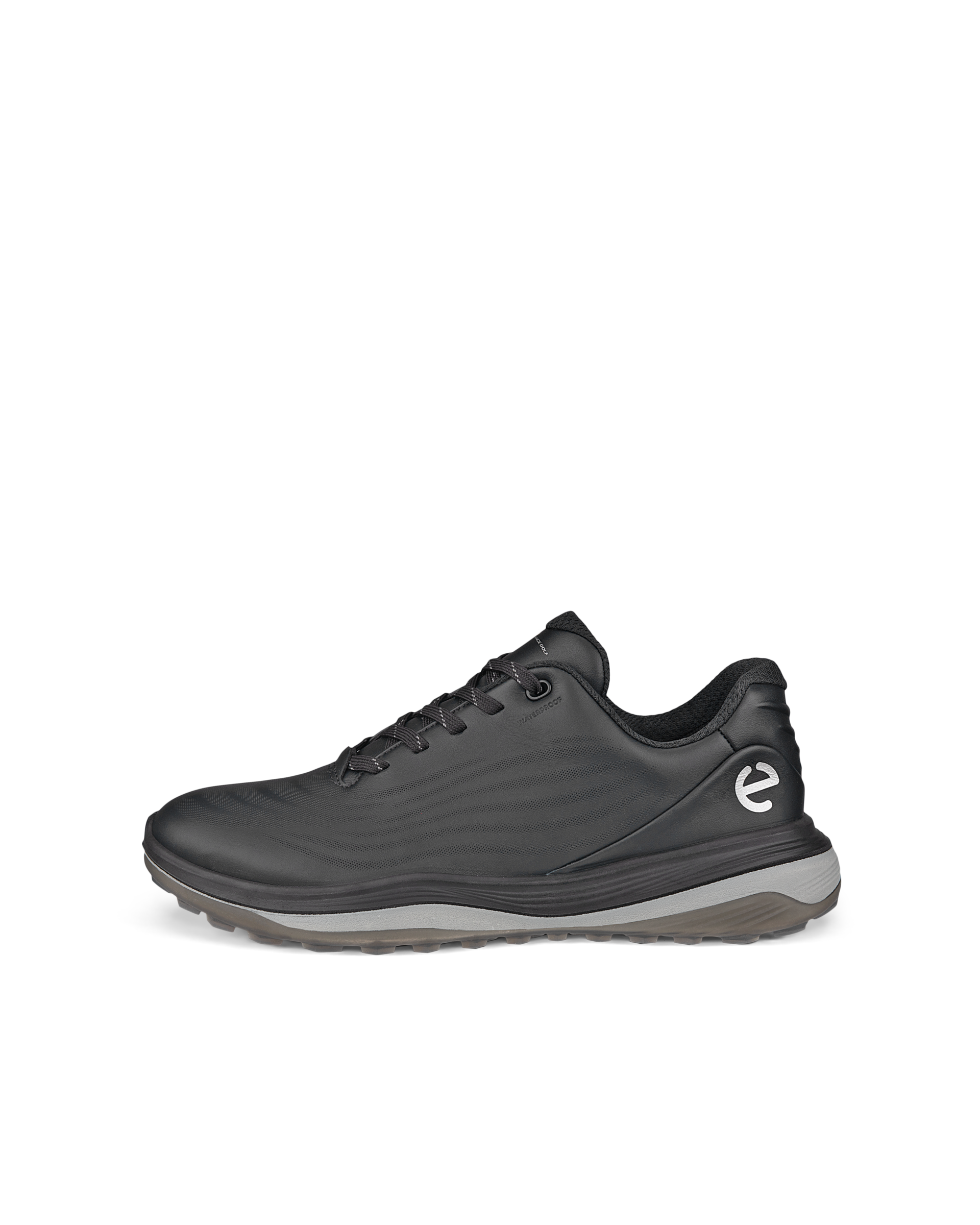 ECCO® Golf LT1 chaussure de golf imperméable en cuir pour femme - Noir - Outside