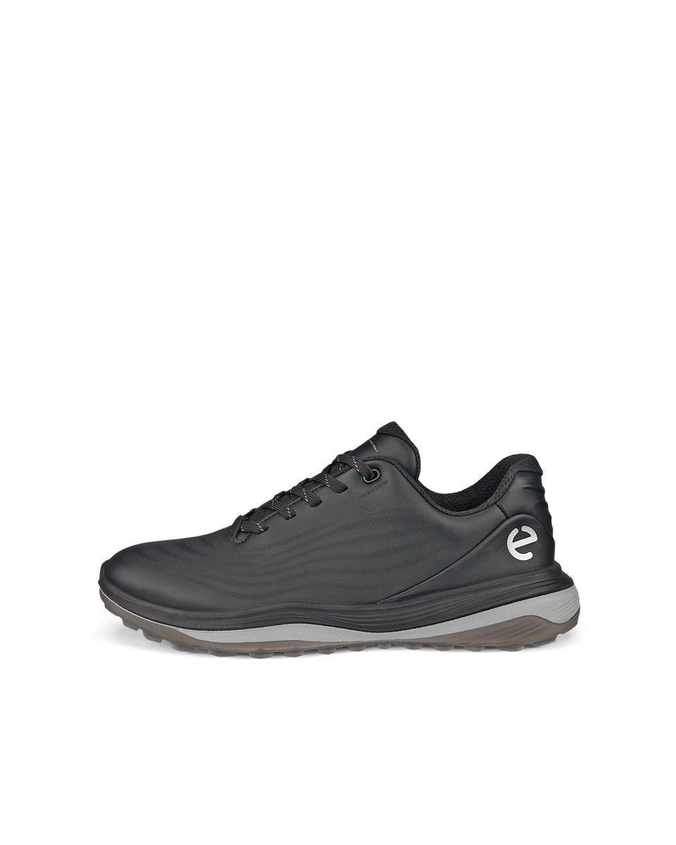 ECCO Golf LT1 chaussure de golf impermeable en cuir pour femme Noir