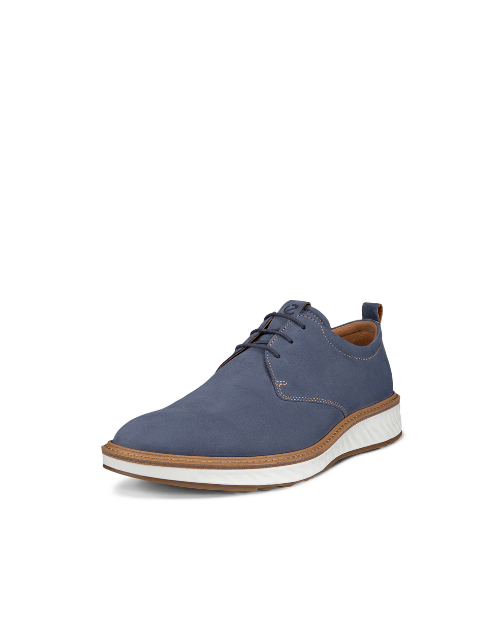 Men's ECCO® St.1 Hybrid Nubuck Derby Shoe - Blue - Main