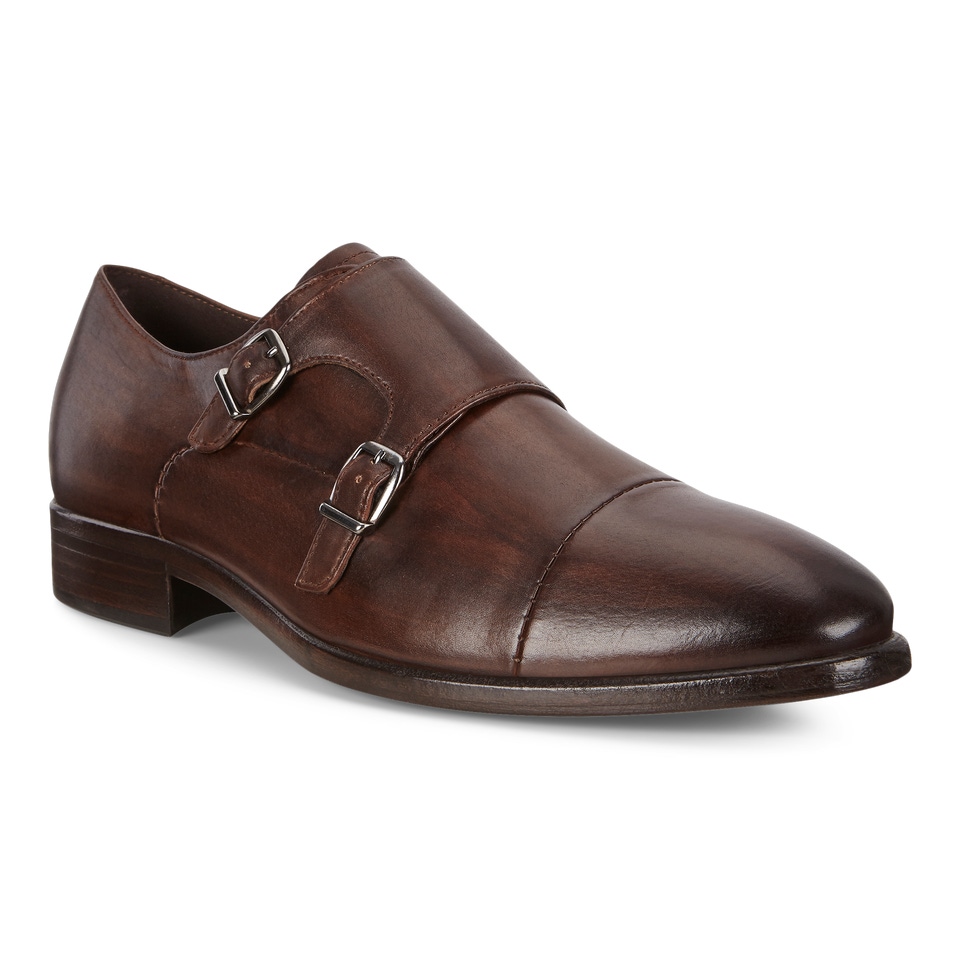 Ecco double monk strap on sale