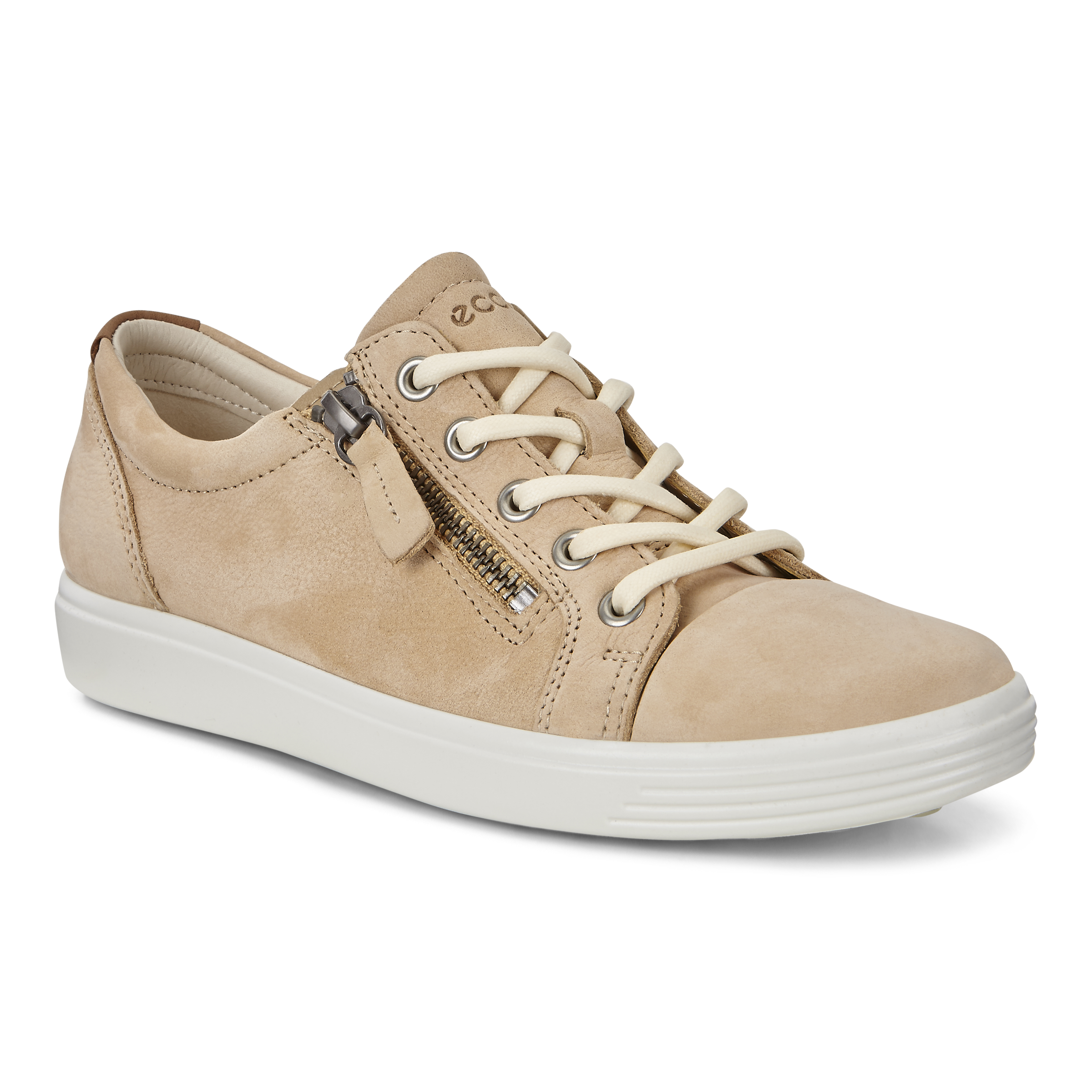 Ecco soft 7 hot sale center zip sneaker