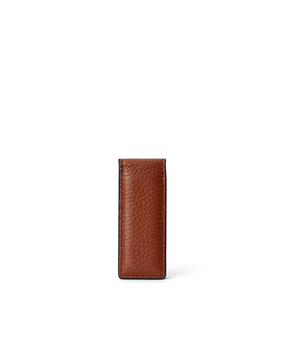 Men's ECCO® Essential Leather Money Clip - Brown - Back