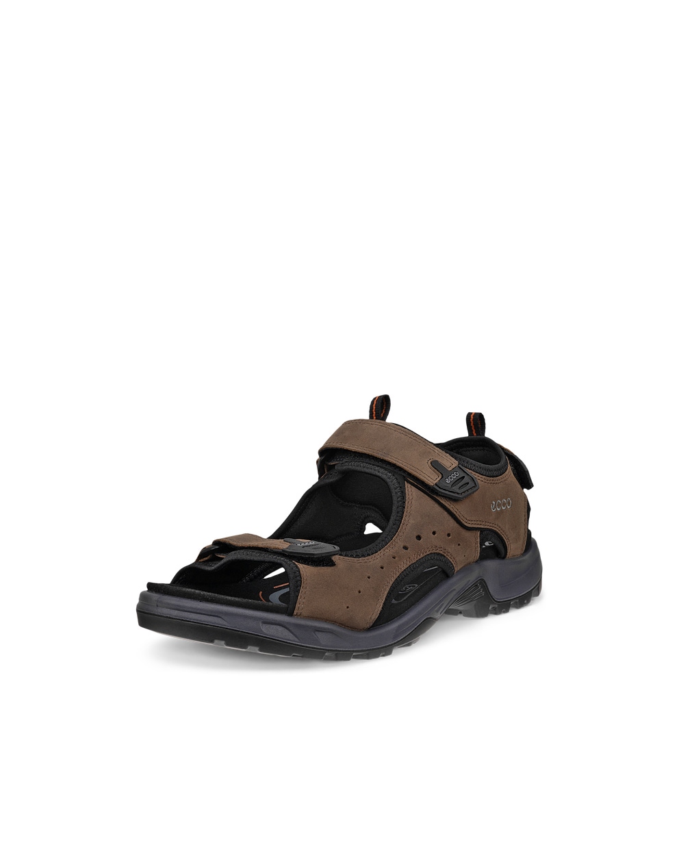 Men's ECCO® Offroad Andes II Nubuck Outdoor Sandal - Brown - Main