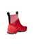 Women's ECCO® BIOM C-Trail Leather Mid-Cut Boot - Red - Back