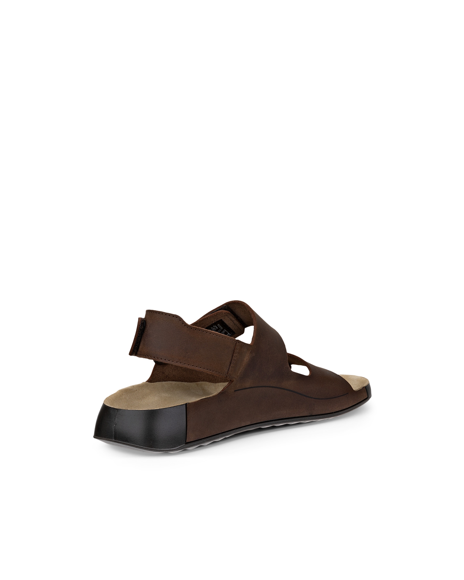 ECCO 2ND COZMO MEN'S SLIDE SANDAL - Brown - Back