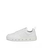 Men's ECCO® Street 720 Leather Gore-Tex Sneaker - Grey - Outside